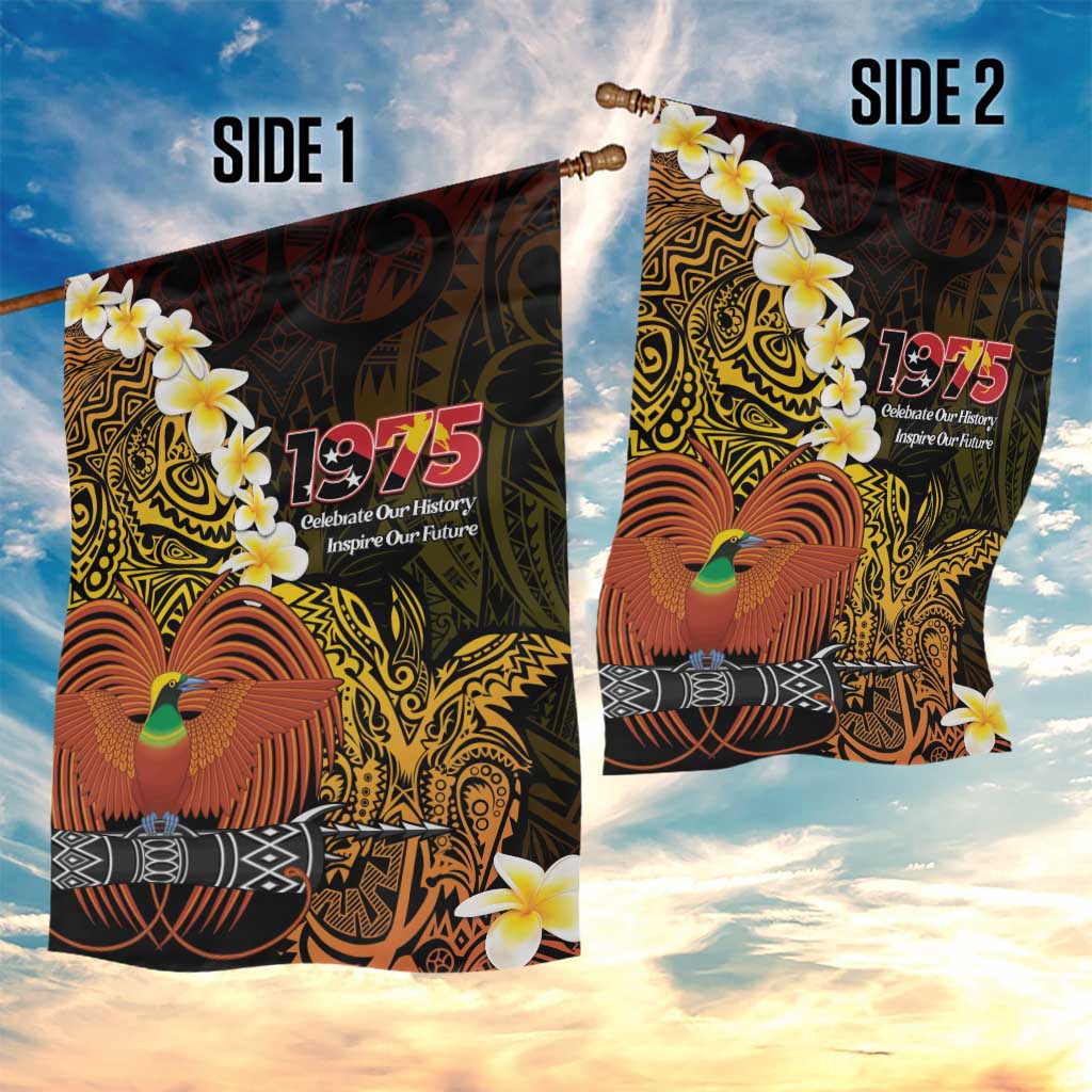 Papua New Guinea 1975 Garden Flag Create Our History Inspire Our Future - Polynesian Pride