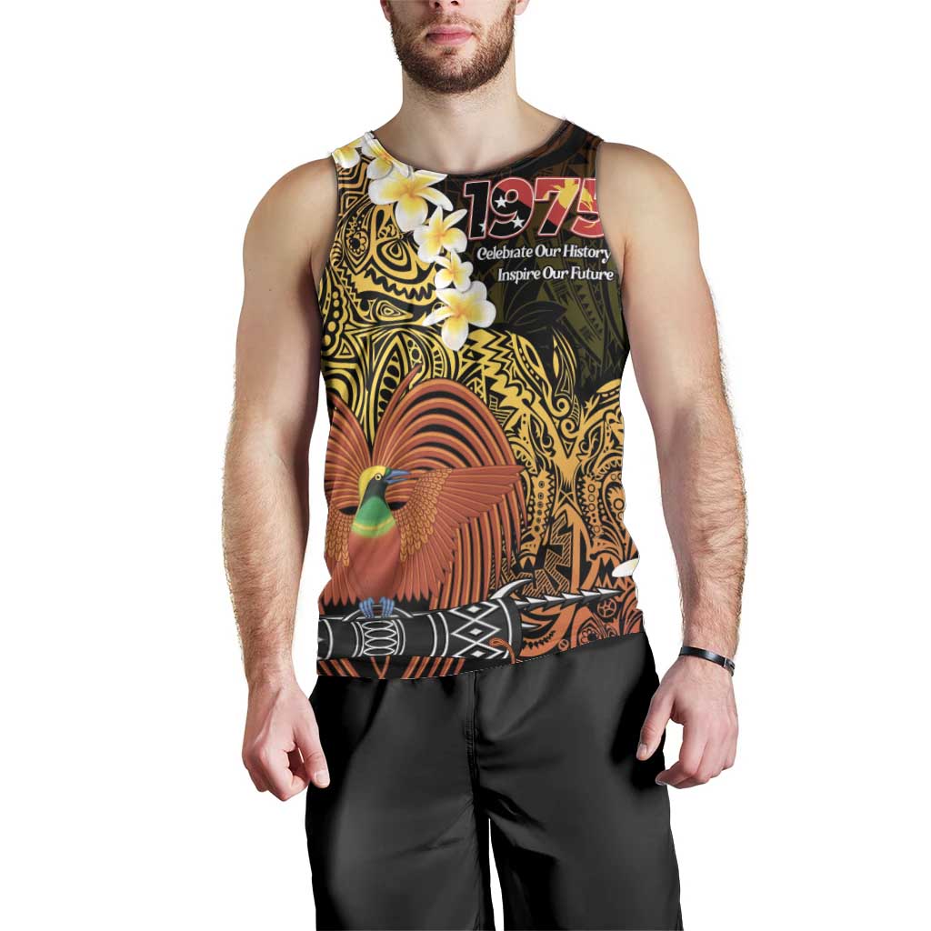 Papua New Guinea 1975 Men Tank Top Create Our History Inspire Our Future - Polynesian Pride