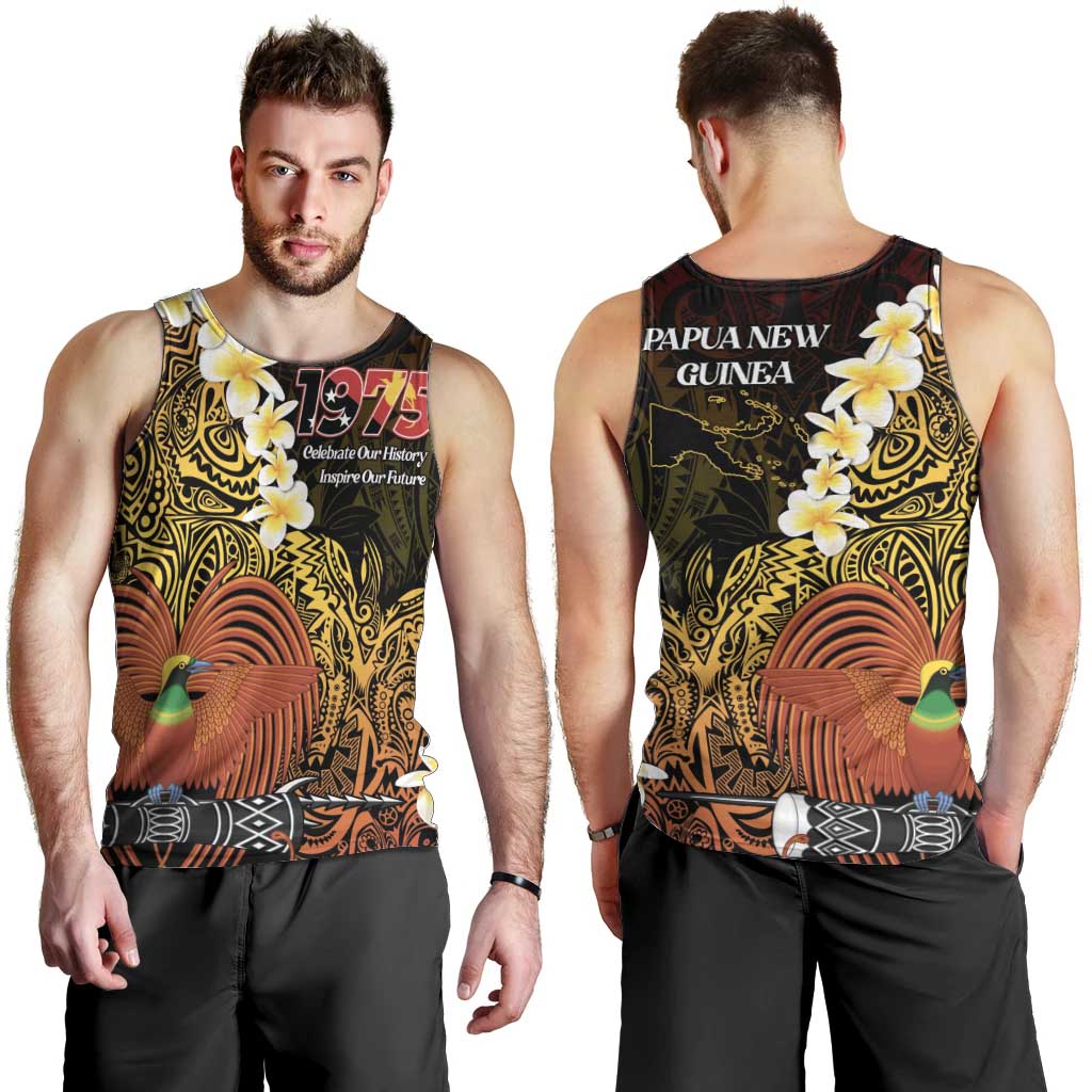Papua New Guinea 1975 Men Tank Top Create Our History Inspire Our Future - Polynesian Pride
