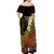 Papua New Guinea 1975 Off Shoulder Maxi Dress Create Our History Inspire Our Future - Polynesian Pride
