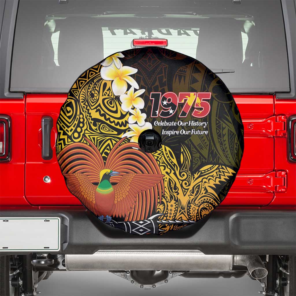 Papua New Guinea 1975 Spare Tire Cover Create Our History Inspire Our Future LT14 - Polynesian Pride