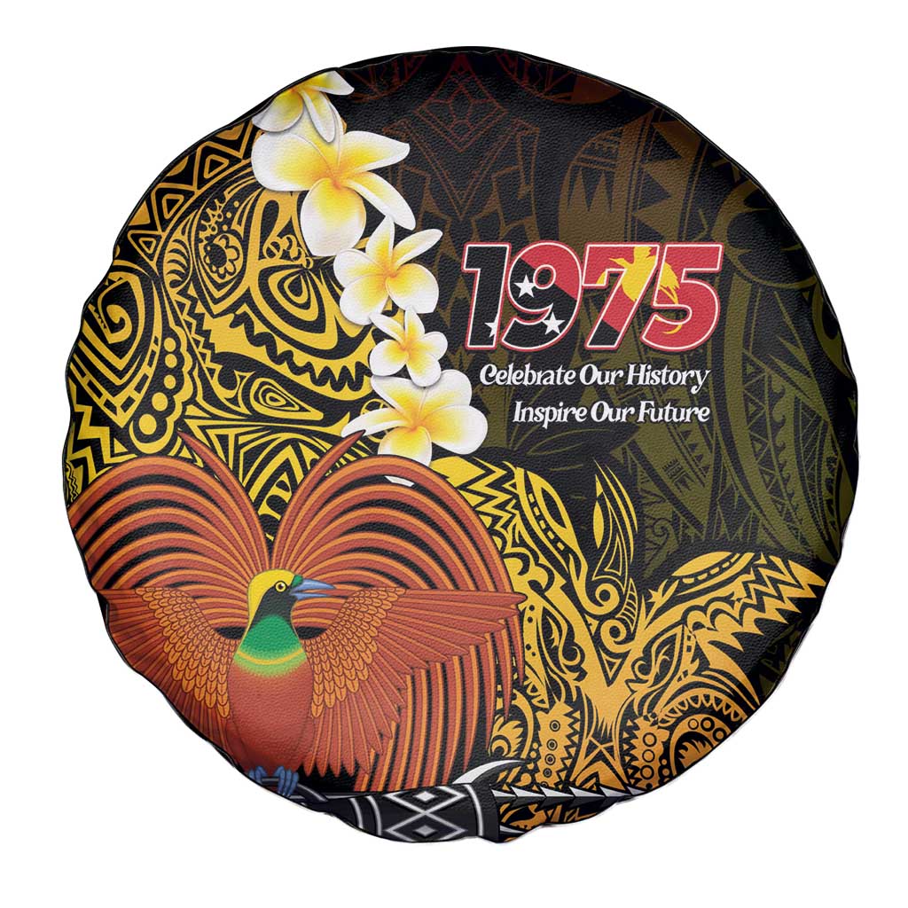 Papua New Guinea 1975 Spare Tire Cover Create Our History Inspire Our Future LT14 - Polynesian Pride