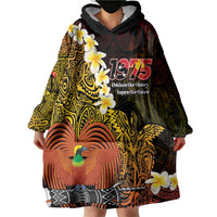 Papua New Guinea 1975 Wearable Blanket Hoodie Create Our History Inspire Our Future - Polynesian Pride