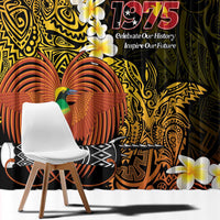 Papua New Guinea 1975 Window Curtain Create Our History Inspire Our Future - Polynesian Pride