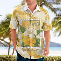 Aloha Hawaii Puakenikeni Hawaiian Shirt Hawaiian Lei Palaka Motifs Stylized Stamp