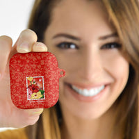 Aloha Hawaii Pua Aloalo AirPods Case Hawaiian Hibiscus Flowers Stylized Stamp LT14 - Polynesian Pride