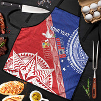 Tonga and Samoa Rugby Custom Apron Ikale Tahi Manu Samoa Together - Polynesian Pride