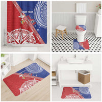 Tonga and Samoa Rugby Custom Bathroom Set Ikale Tahi Manu Samoa Together - Polynesian Pride