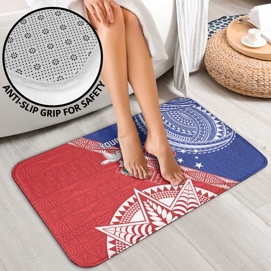 Tonga and Samoa Rugby Custom Bathroom Set Ikale Tahi Manu Samoa Together - Polynesian Pride