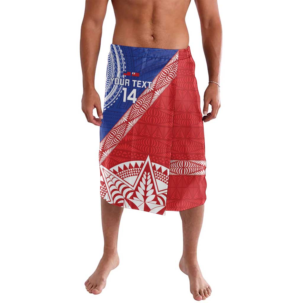 Tonga and Samoa Rugby Custom Lavalava Ikale Tahi Manu Samoa Together - Polynesian Pride