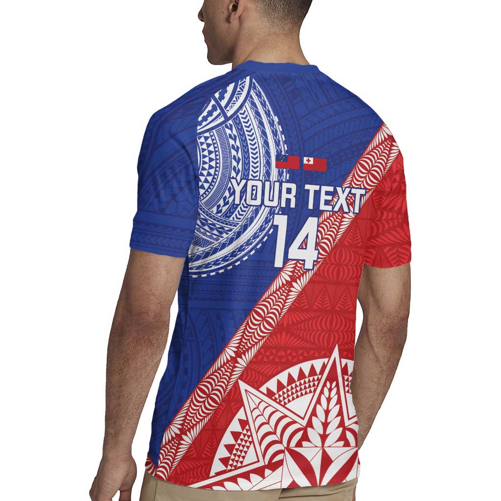 Tonga and Samoa Rugby Custom Rugby Jersey Ikale Tahi Manu Samoa Together - Polynesian Pride