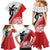 Fiji and Tonga Rugby Custom Family Matching Mermaid Dress and Hawaiian Shirt Flying Fijians Ikale Tahi Together Pacific - Polynesian Pride