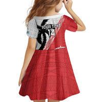 Fiji and Tonga Rugby Custom Family Matching Off Shoulder Short Dress and Hawaiian Shirt Flying Fijians Ikale Tahi Together Pacific - Polynesian Pride