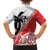 Fiji and Tonga Rugby Custom Family Matching Short Sleeve Bodycon Dress and Hawaiian Shirt Flying Fijians Ikale Tahi Together Pacific - Polynesian Pride