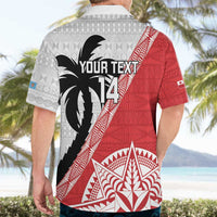 Fiji and Tonga Rugby Custom Hawaiian Shirt Flying Fijians Ikale Tahi Together Pacific - Polynesian Pride