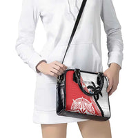 Fiji and Tonga Rugby Custom Shoulder Handbag Flying Fijians Ikale Tahi Together Pacific - Polynesian Pride