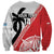Fiji and Tonga Rugby Custom Sweatshirt Flying Fijians Ikale Tahi Together Pacific - Polynesian Pride