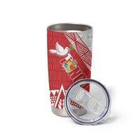Fiji and Tonga Rugby Tumbler Cup Flying Fijians Ikale Tahi Together Pacific - Polynesian Pride