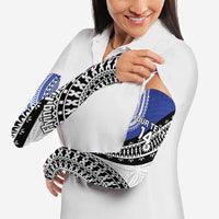 Fiji an Samoa Rugby Custom Arm Sleeves Flying Fijians Manu Samoa Together Pacific LT14 - Polynesian Pride