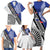 Fiji an Samoa Rugby Custom Family Matching Short Sleeve Bodycon Dress and Hawaiian Shirt Flying Fijians Manu Samoa Together Pacific - Polynesian Pride