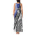 Fiji an Samoa Rugby Custom Tank Maxi Dress Flying Fijians Manu Samoa Together Pacific - Polynesian Pride