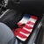 USA and Japan Rugby Custom Car Mats Eagles Brave Blossoms Together Pacific - Polynesian Pride