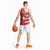 Canada and Japan Rugby Custom Basketball Jersey Canucks Brave Blossoms Together Pacific - Polynesian Pride