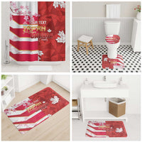 Canada and Japan Rugby Custom Bathroom Set Canucks Brave Blossoms Together Pacific - Polynesian Pride