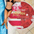 Canada and Japan Rugby Custom Beach Blanket Canucks Brave Blossoms Together Pacific - Polynesian Pride