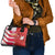 Canada and Japan Rugby Custom Shoulder Handbag Canucks Brave Blossoms Together Pacific - Polynesian Pride