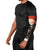 Samurai Warrior Japan Arm Sleeves Red-blossomed Tree Classic Japanese Stylized - Polynesian Pride