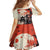 Samurai Warrior Japan Family Matching Summer Maxi Dress and Hawaiian Shirt Red-blossomed Tree Classic Japanese Stylized - Polynesian Pride