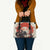 Samurai Warrior Japan Leather Bag Red-blossomed Tree Classic Japanese Stylized - Polynesian Pride