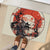 Samurai Warrior Japan Rubber Doormat Red-blossomed Tree Classic Japanese Stylized - Polynesian Pride