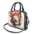 Samurai Warrior Japan Shoulder Handbag Red-blossomed Tree Classic Japanese Stylized - Polynesian Pride