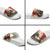 Samurai Warrior Japan Slide Sandals Red-blossomed Tree Classic Japanese Stylized - Polynesian Pride
