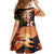 Hawaiian and Japanese Family Matching Puletasi and Hawaiian Shirt Koi Fish With Kanaka Polynesian Tattoo - Polynesian Pride