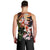 Hawaiian and Japanese Men Tank Top Koi Fish With Kanaka Polynesian Tattoo - Polynesian Pride