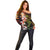 Hawaiian and Japanese Off Shoulder Sweater Koi Fish With Kanaka Polynesian Tattoo - Polynesian Pride
