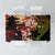 Hawaiian and Japanese Tablecloth Koi Fish With Kanaka Polynesian Tattoo - Polynesian Pride