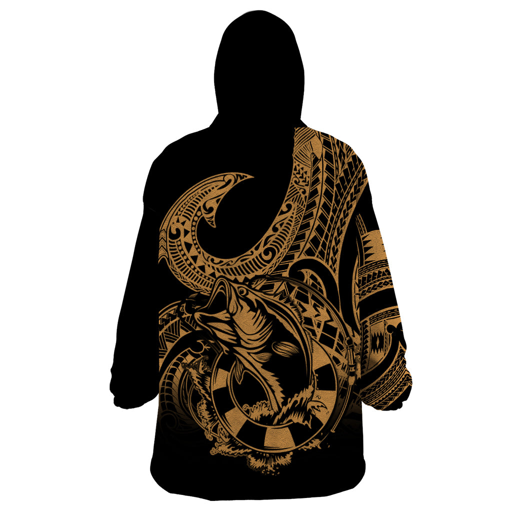 polynesia-wearable-blanket-hoodie-fish-hook-tattoo-go-fishing-polynesian-pattern-gold