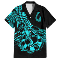 polynesia-family-matching-off-shoulder-maxi-dress-and-hawaiian-shirt-fish-hook-tattoo-go-fishing-polynesian-pattern-turquosie