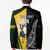 New Zealand and South Africa Rugby Custom Blazer Maori Silver Fern Springbok Together - Polynesian Pride