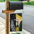 New Zealand and South Africa Rugby Custom Garden Flag Maori Silver Fern Springbok Together - Polynesian Pride