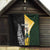 New Zealand and South Africa Rugby Custom Quilt Maori Silver Fern Springbok Together - Polynesian Pride