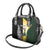 New Zealand and South Africa Rugby Custom Shoulder Handbag Maori Silver Fern Springbok Together - Polynesian Pride