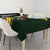 New Zealand and South Africa Rugby Custom Tablecloth Maori Silver Fern Springbok Together - Polynesian Pride