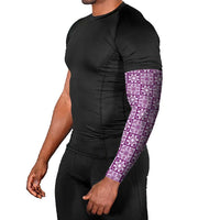 Poni Palaka Quilt Hawaii Arm Sleeves Hawaiian Tropical Monstera Sea Turtle LT14 - Polynesian Pride