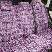 Poni Palaka Quilt Hawaii Back Car Seat Cover Hawaiian Tropical Monstera Sea Turtle LT14 - Polynesian Pride