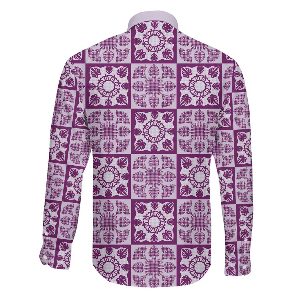 Poni Palaka Quilt Hawaii Family Matching Off Shoulder Maxi Dress and Hawaiian Shirt Hawaiian Tropical Monstera Sea Turtle LT14 - Polynesian Pride